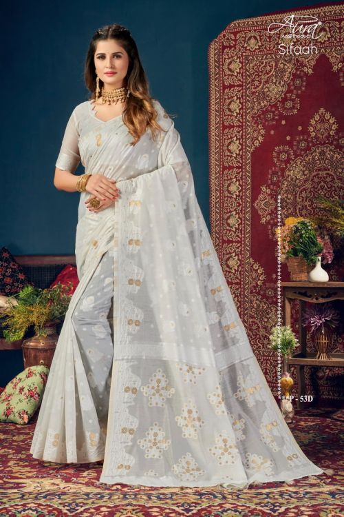 Aura Sifaah Fancy Designer Wholesale Party Saree Catalog
